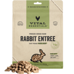 Vital Essentials Vital Cat Rabbit Nibs Mini Freeze-Dried Grain Free 8oz