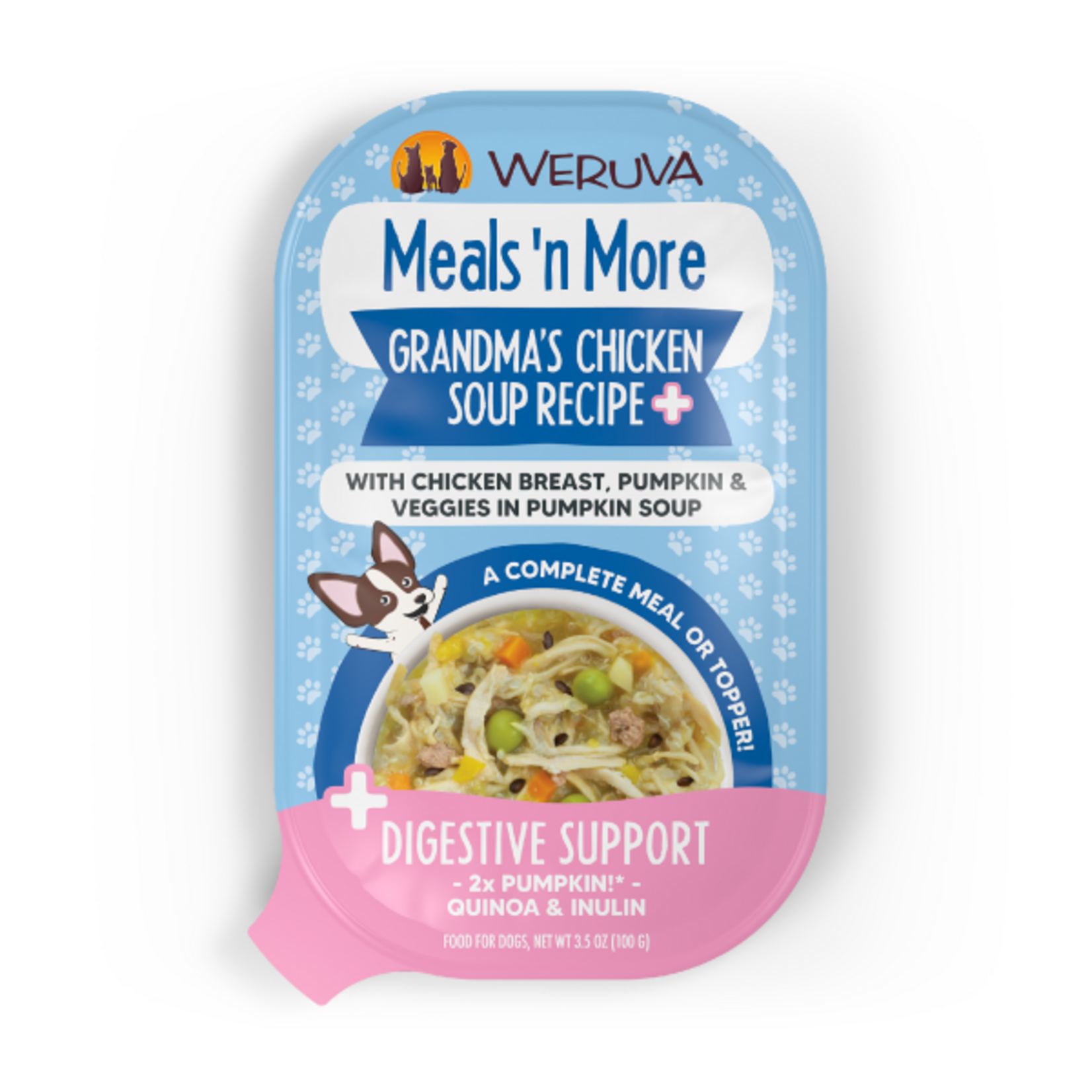 Weruva Weruva Dog Meals 'n More Grandma's Chicken Soup+ 3.5oz Cup