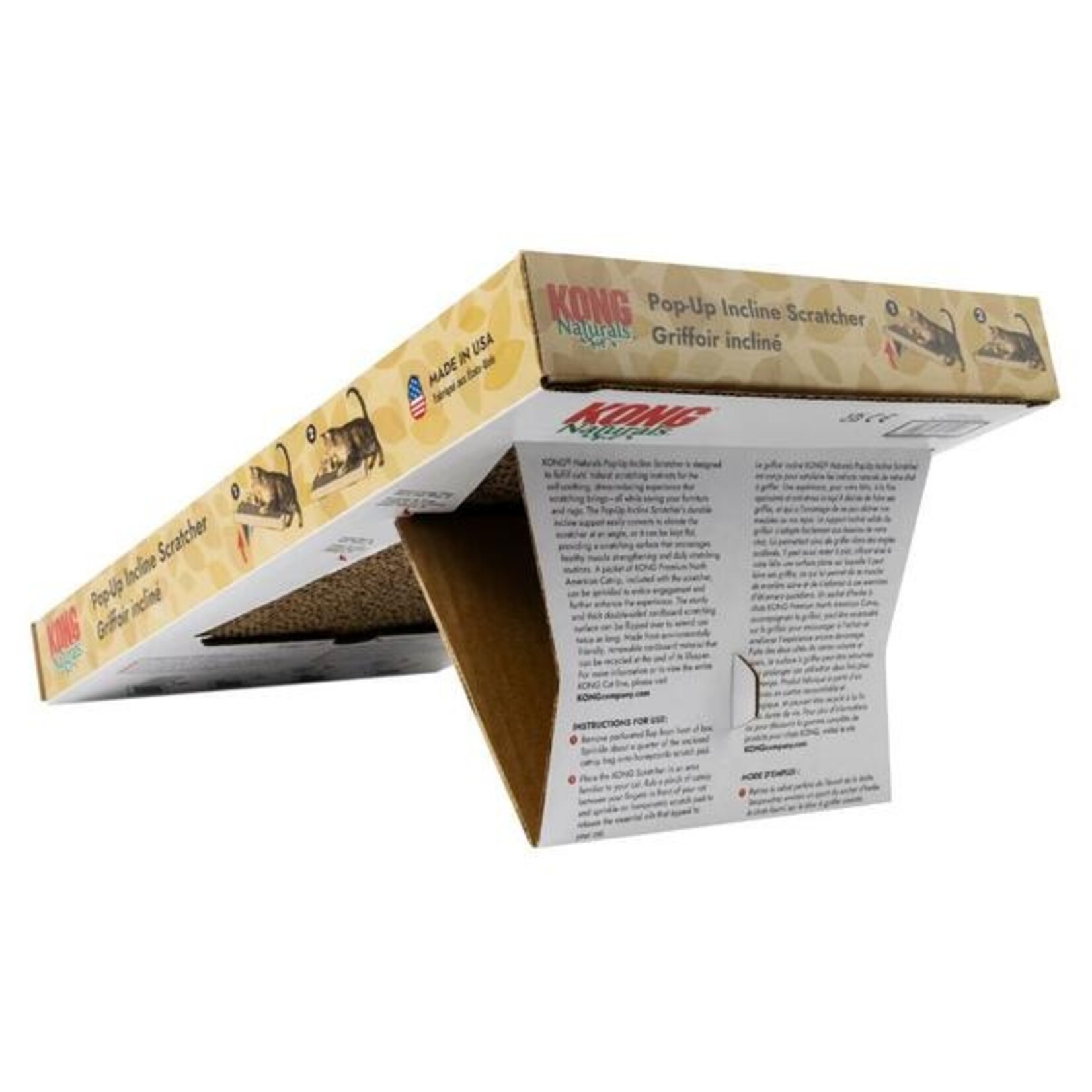 Kong Kong Cat Naturals Pop-Up Incline Scratcher