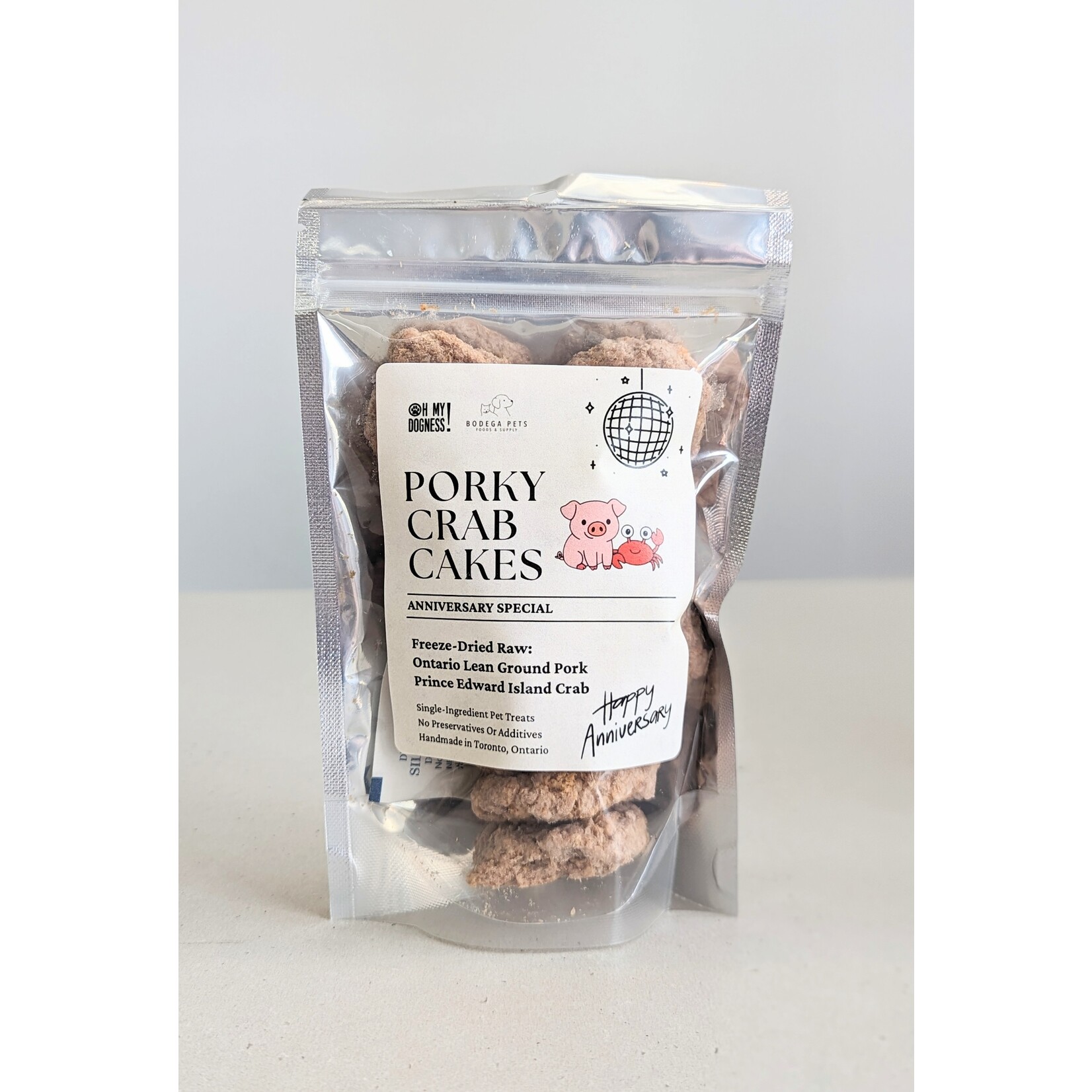 Oh My Dogness Bodega Pets x Oh My Dogness! Porky Crab Cakes 10pc