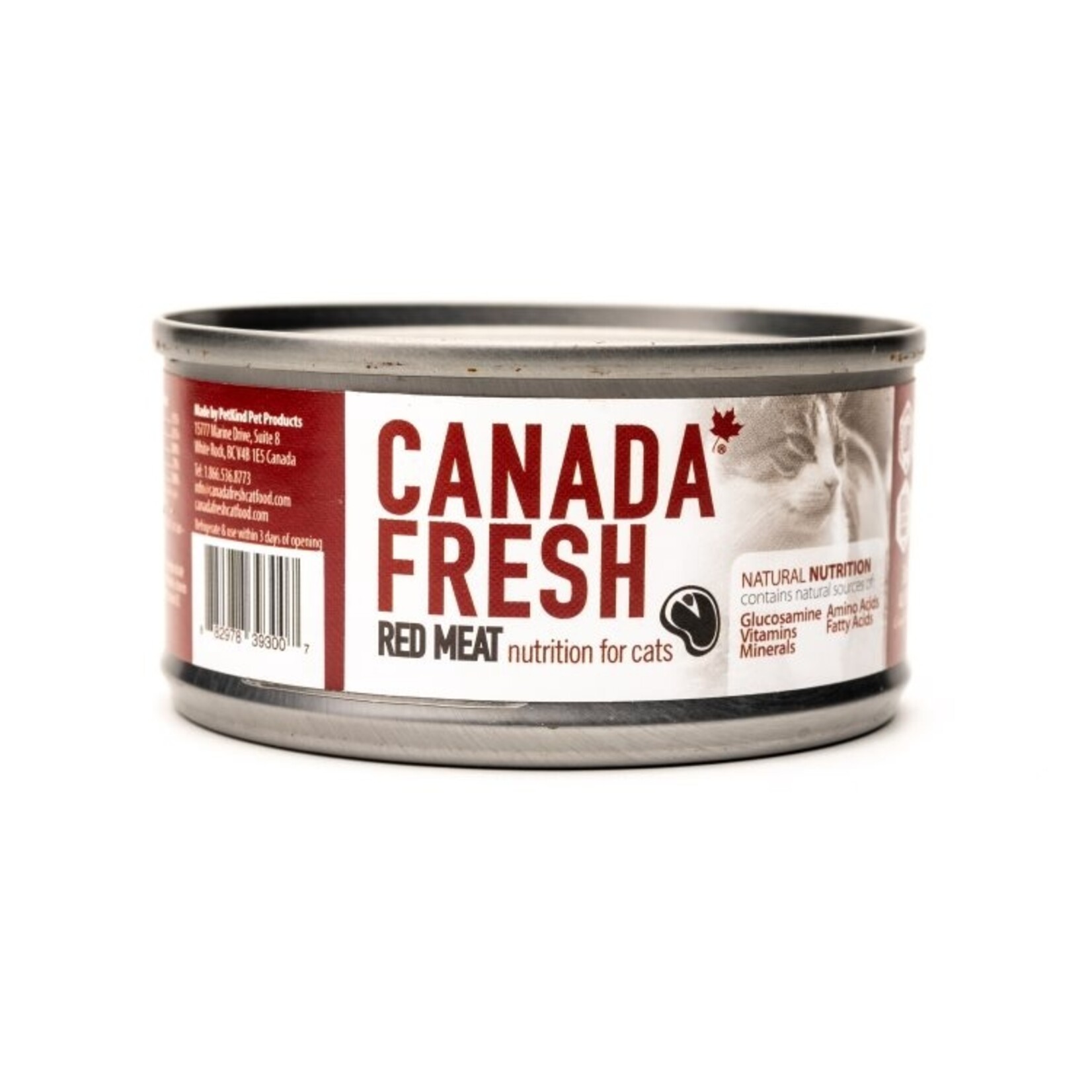 Canada Fresh by PetKind CANADA Fresh Cat LID Red Meat 85g single