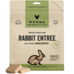 Vital Essentials Vital Cat Rabbit Mini Patties Freeze-Dried Grain Free 8oz/226.8g