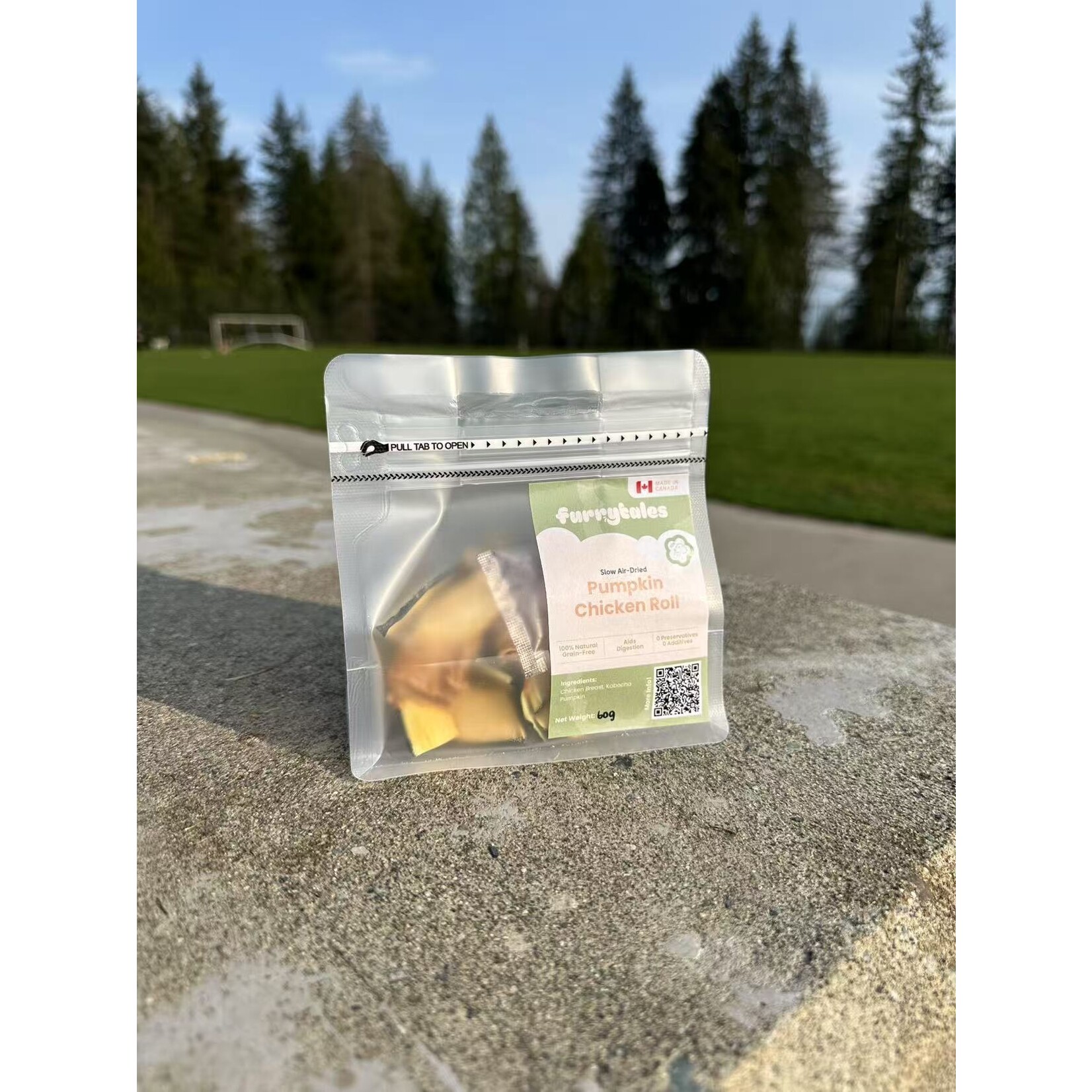 Furrytales Pet Furrytales Pet Pumpkin Pork Roll 60g