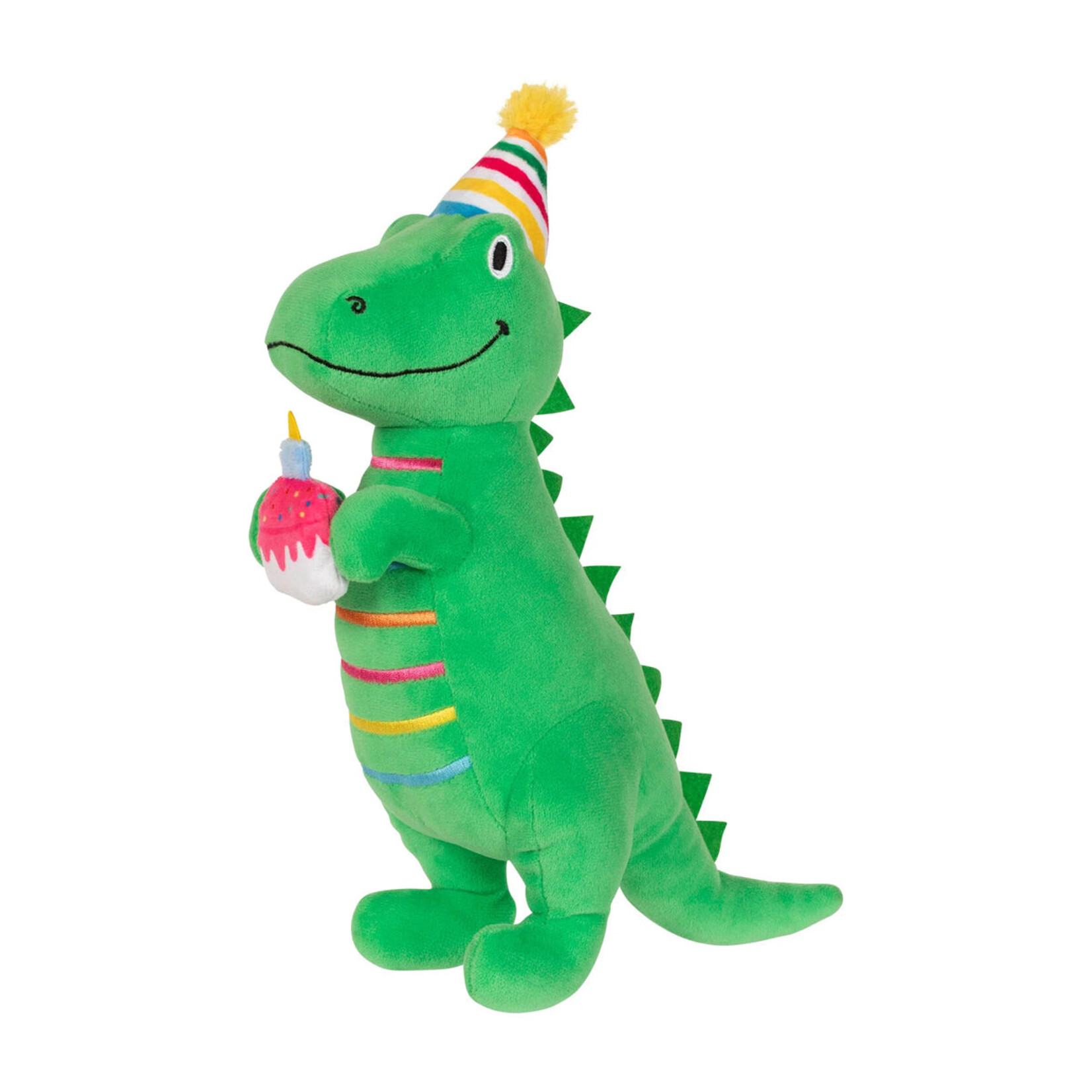 Fringe Studio Fringe Studio I’m How Old? Birthday Rex Plush Dog Toy