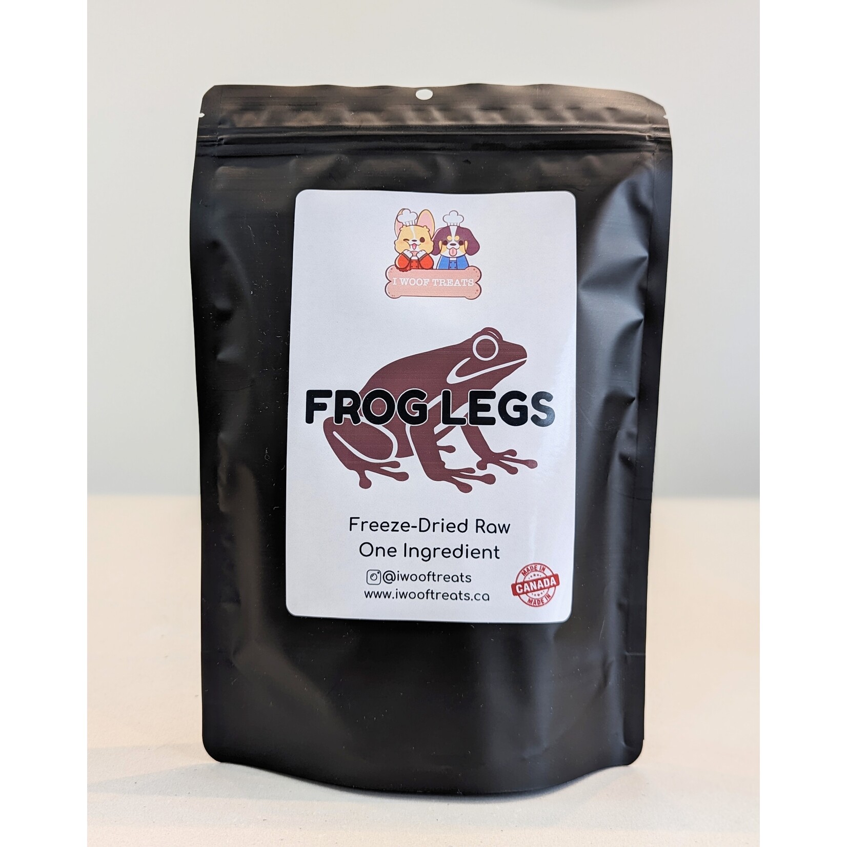I Woof Treats I Woof treats Freeze Dried Frog Legs 75g