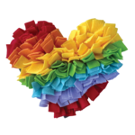 FouFou Brands Foufou BRANDS One Love Snuffle Mat - Heart