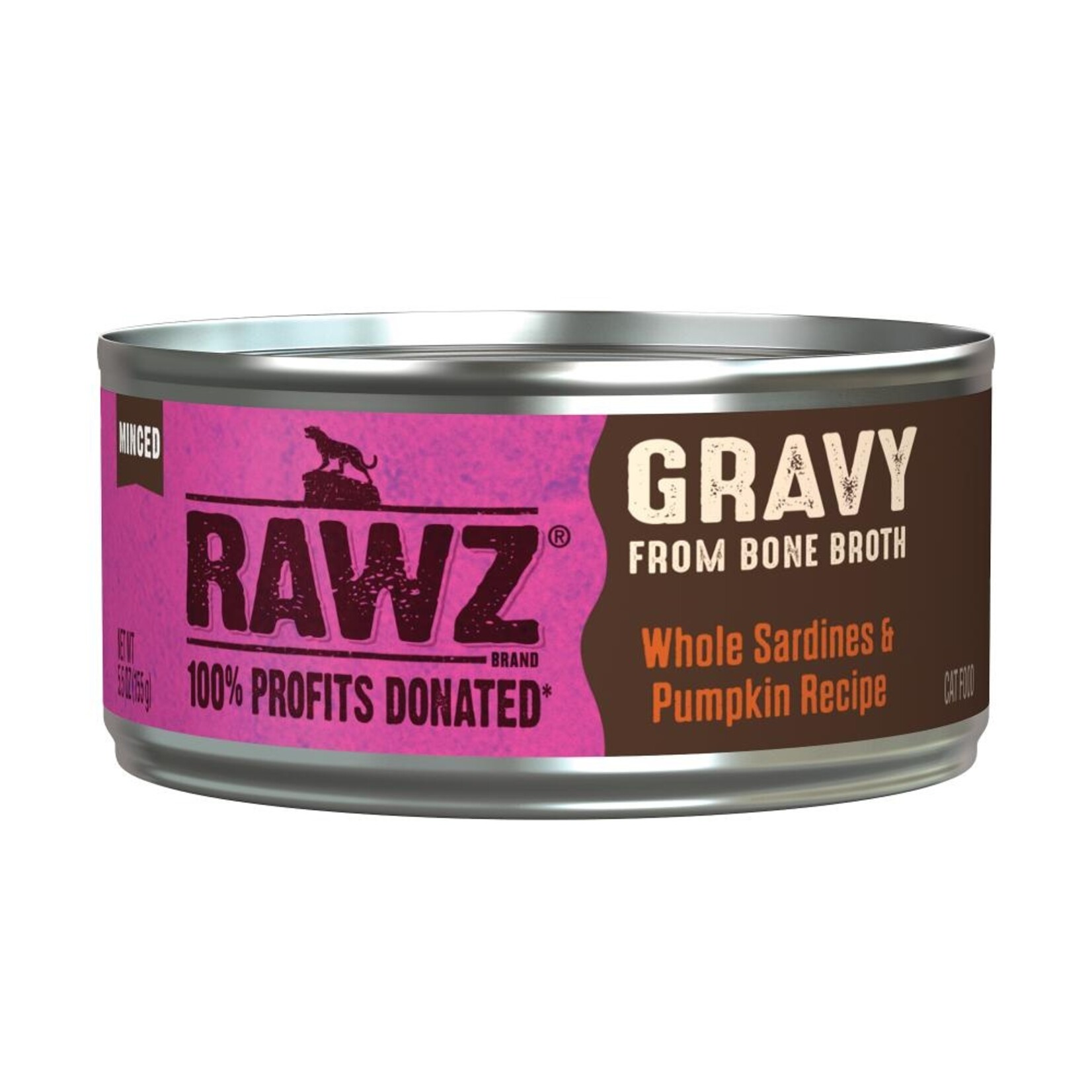 RAWZ RAWZ Cat Gravy Whole Sardines & Pumpkin 5.5oz single