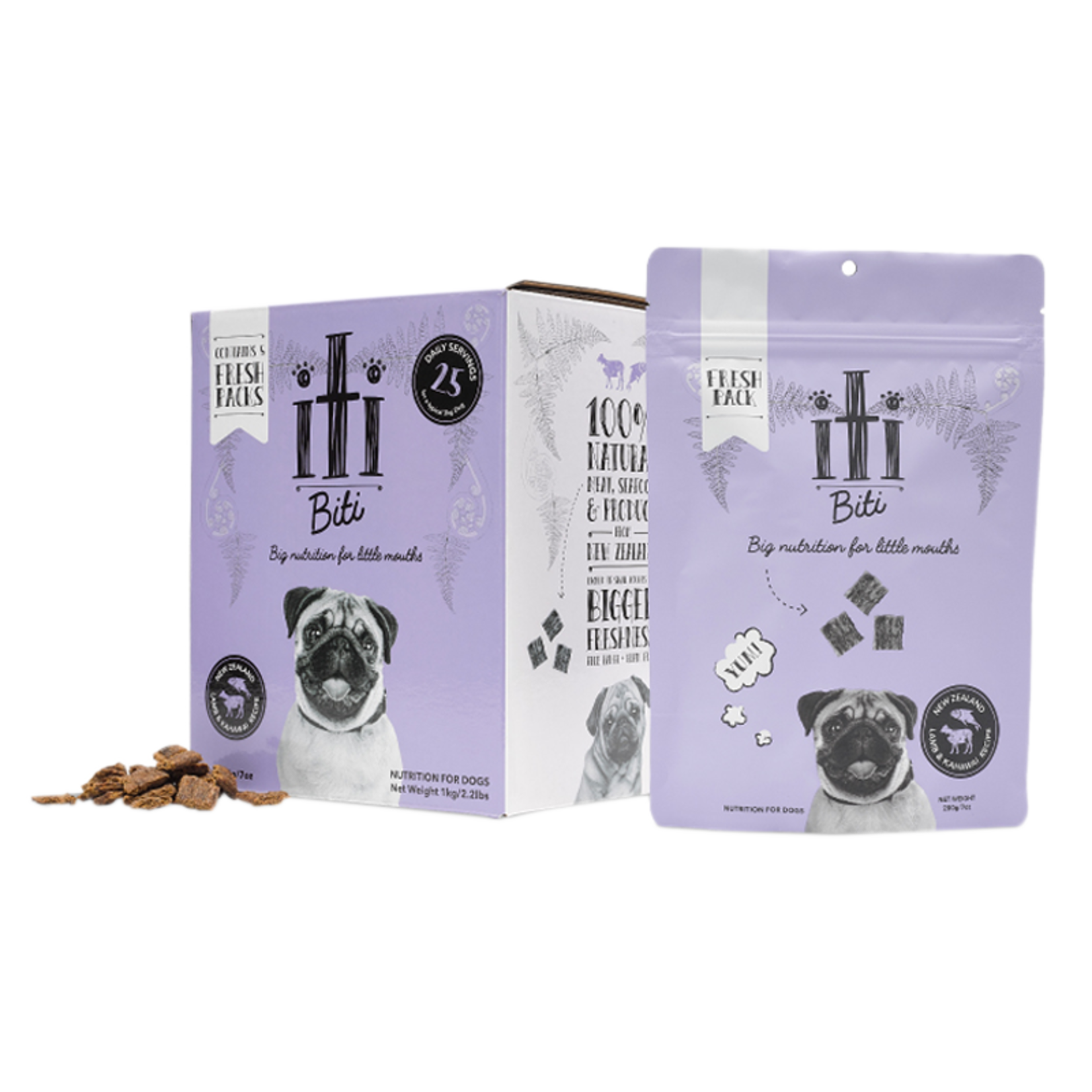 iTi iti Biti New Zealand Lamb & Kahawai for Dogs 200g single