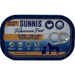 Gunni's GUNNIS PET Dog Salmon + Cod Liver w/ Kelp Topper 128g single