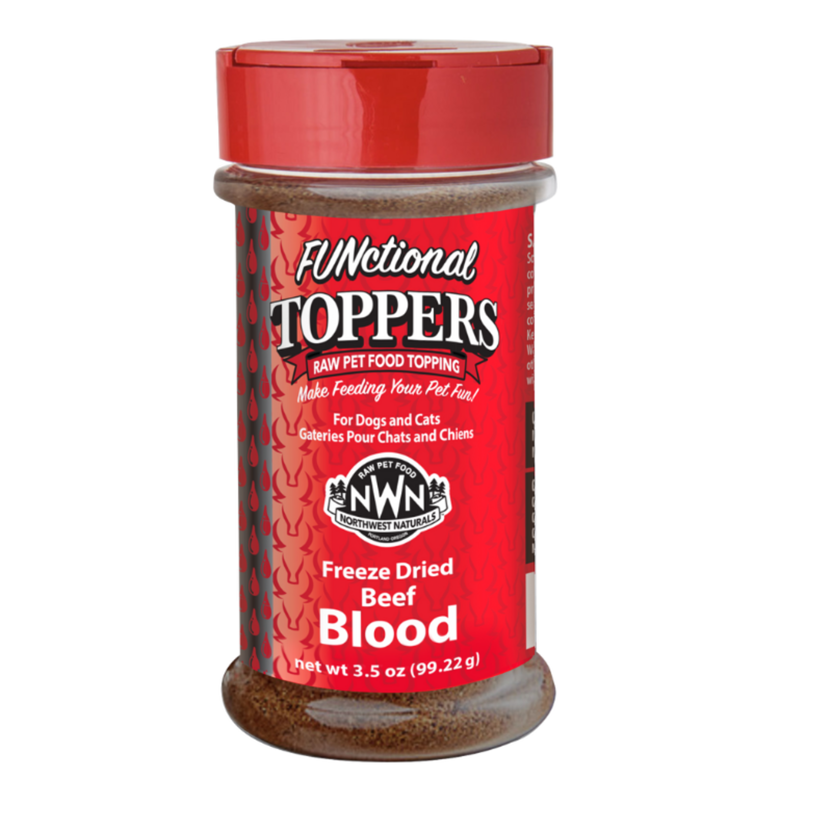 Northwest Naturals Northwest Naturals Beef with Blood Functional Topper 3.5oz
