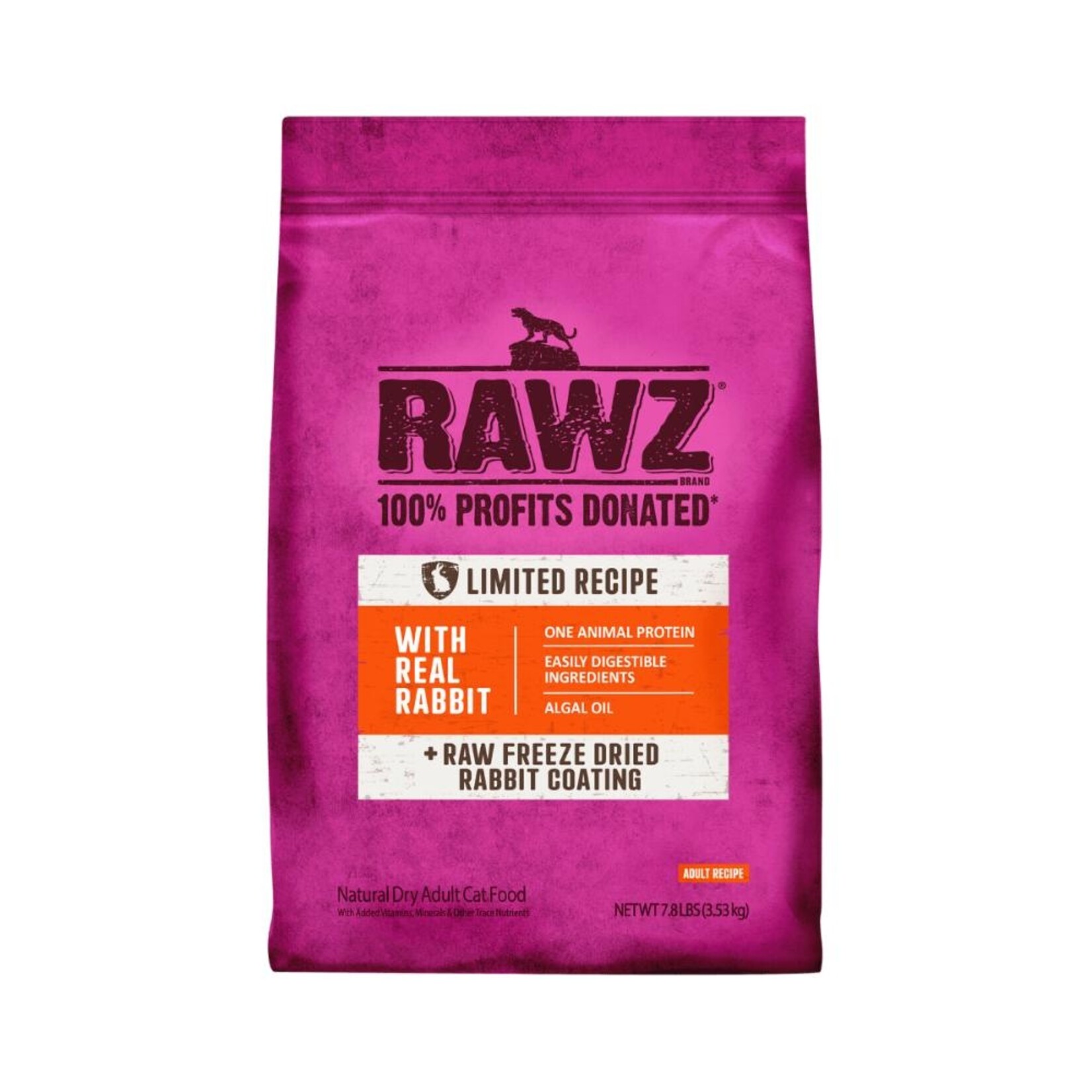 RAWZ RAWZ Cat Limited Recipe Real Rabbit Dry 794g