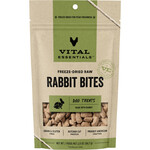 Vital Essentials Vital Essentials Dog Freeze Dried Grain Free Rabbit Bites Training treats 2oz