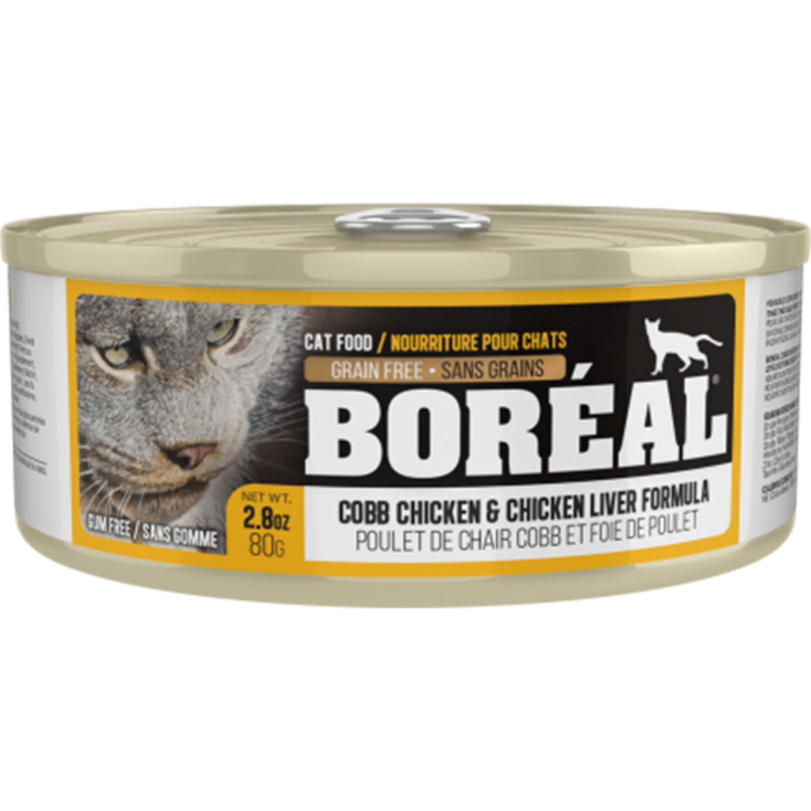 Boreal Boreal Cat Can Cobb Chicken & Chicken Liver 80g single