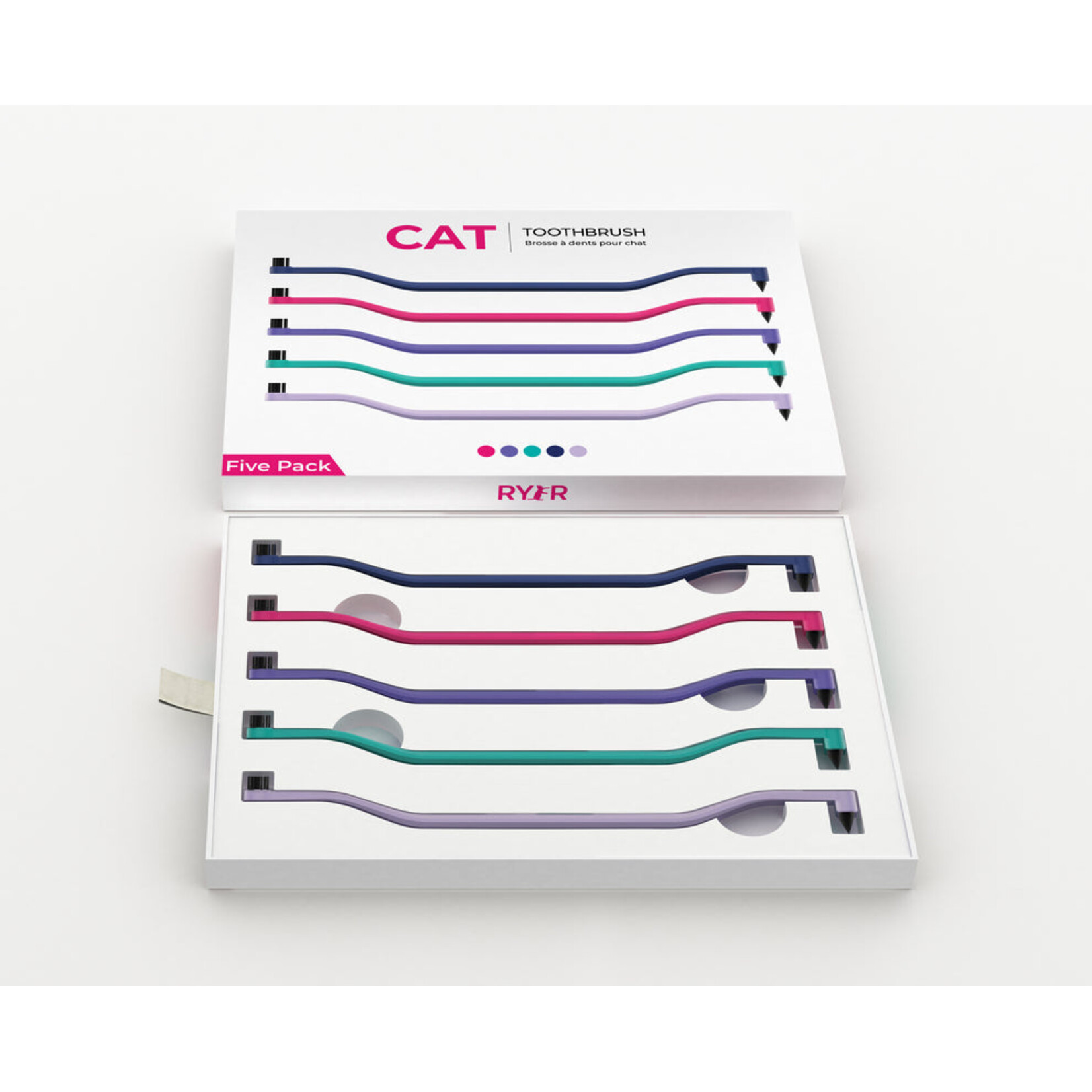 Ryercat Ryercat Cat Toothbrush 5pk