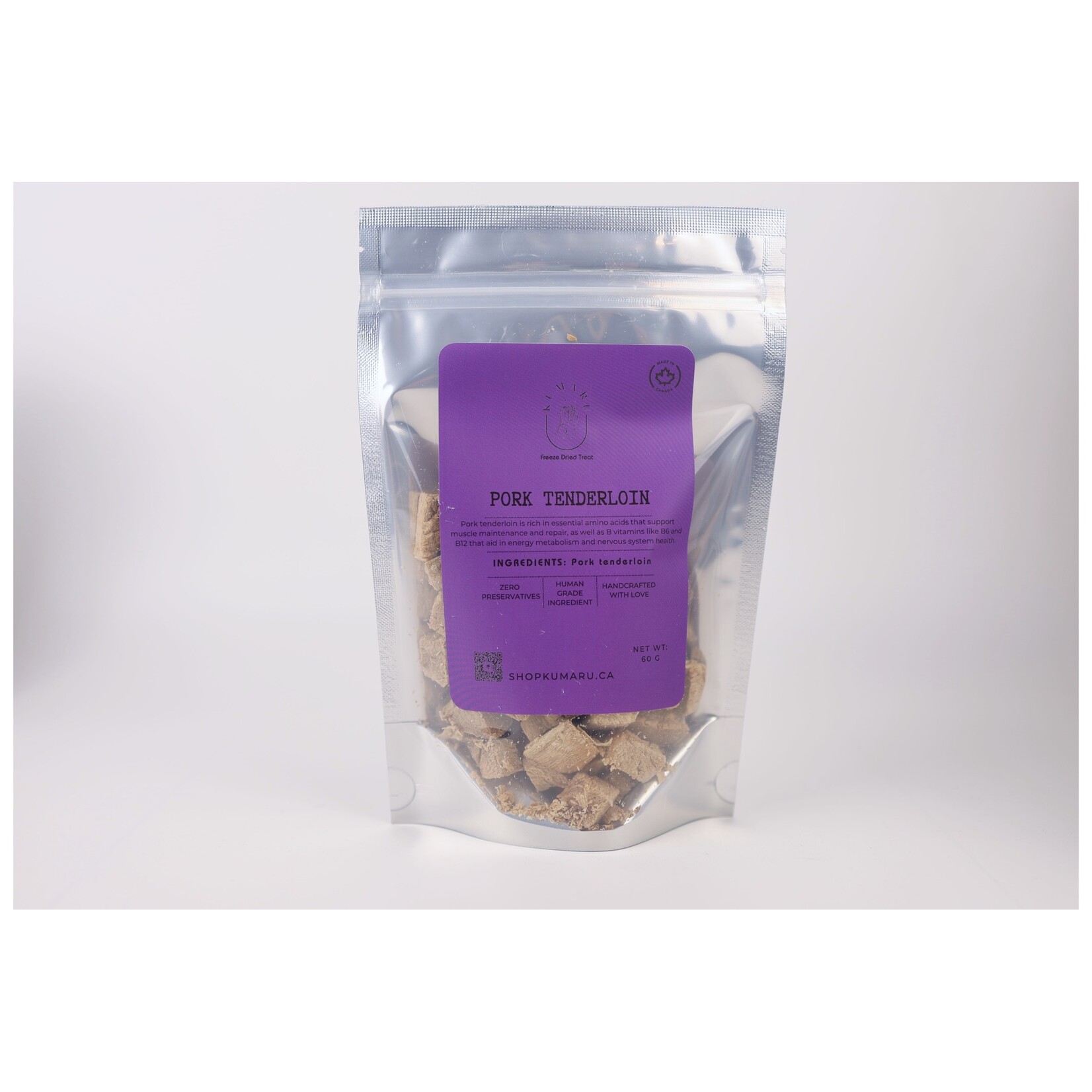 Kumaru & Co. Kumaru & Co. Freeze Dried Pork Tenderloin 60g