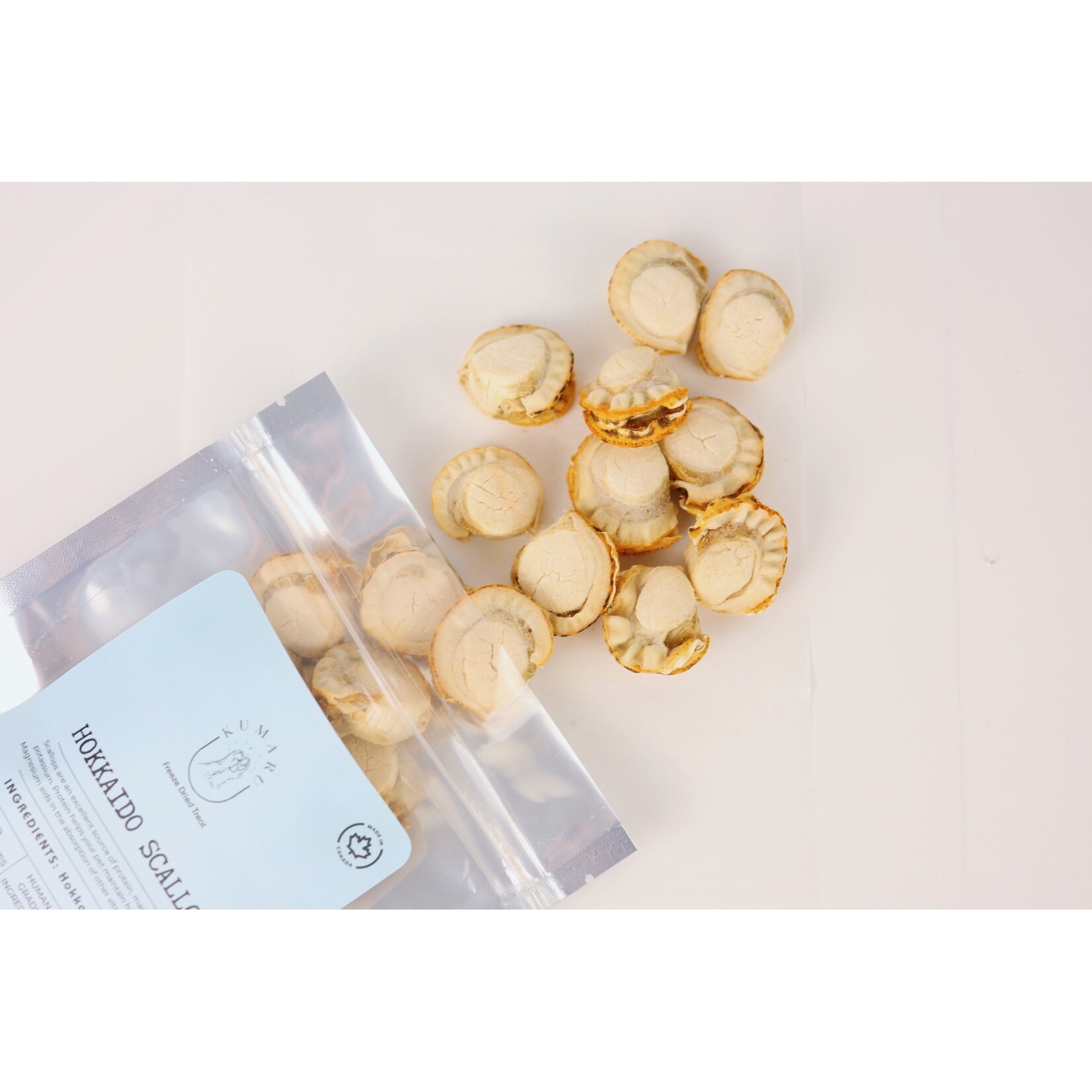 Kumaru & Co. Kumaru & Co. Freeze Dried Hokkaido Scallop 30g