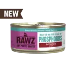 RAWZ RAWZ Cat Can Lower PHOSPHOROUS Tuna & Salmon Pate 155g single