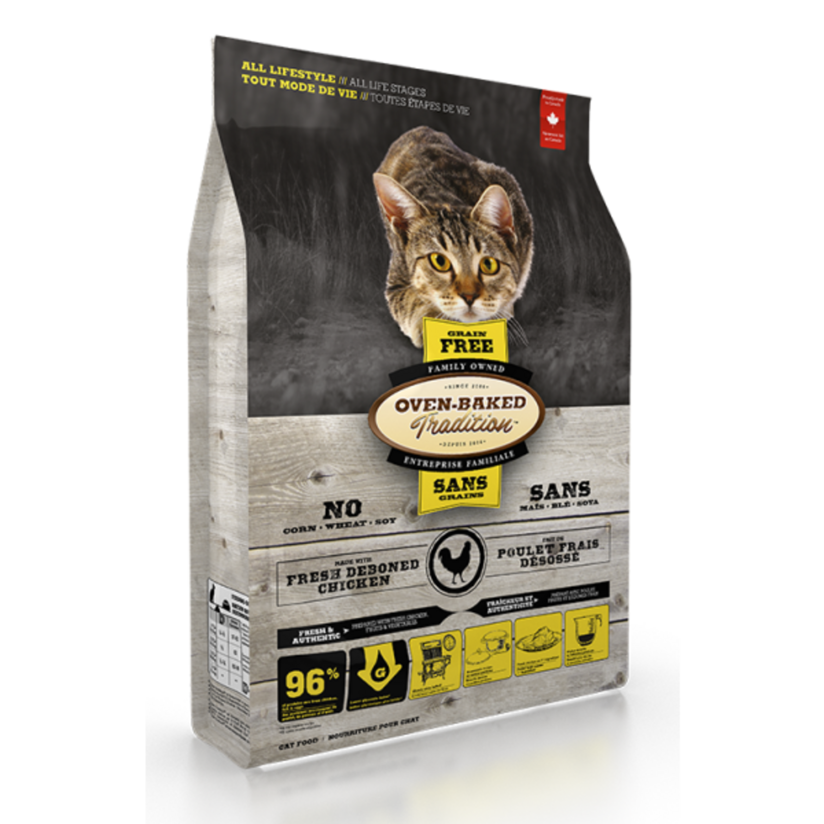 Oven-Baked Tradition Oven-Baked Tradition Cat Grain Free Chicken 5lb