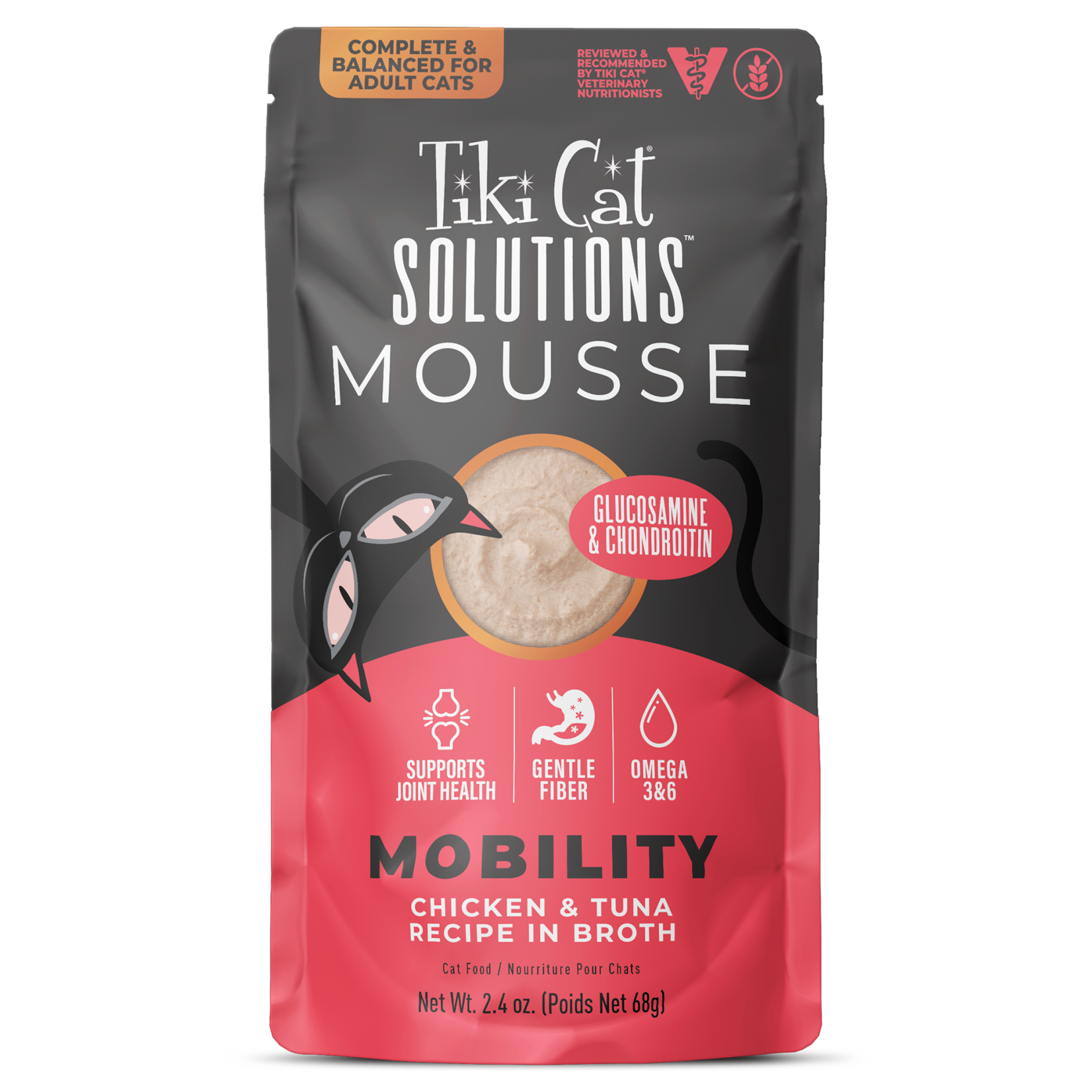 TIKI CAT Tiki Cat Solutions Mobility 2.4oz single Pouch single