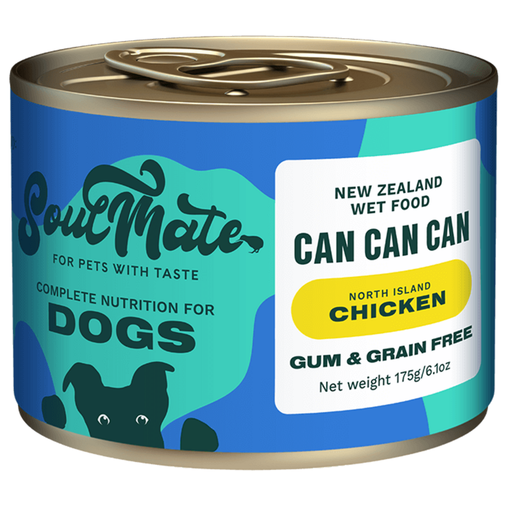 SoulMate SoulMate Dog Can North Island Chicken 175g single