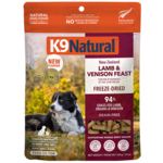 K9 Natural/Feline Natural K9 Natural Freeze Dried Lamb & Venison Feast 100g 3.5oz