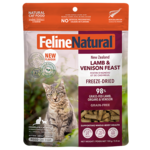 K9 Natural/Feline Natural Feline Natural Cat Freeze Dried  Lamb & Venison 3.5oz/100g