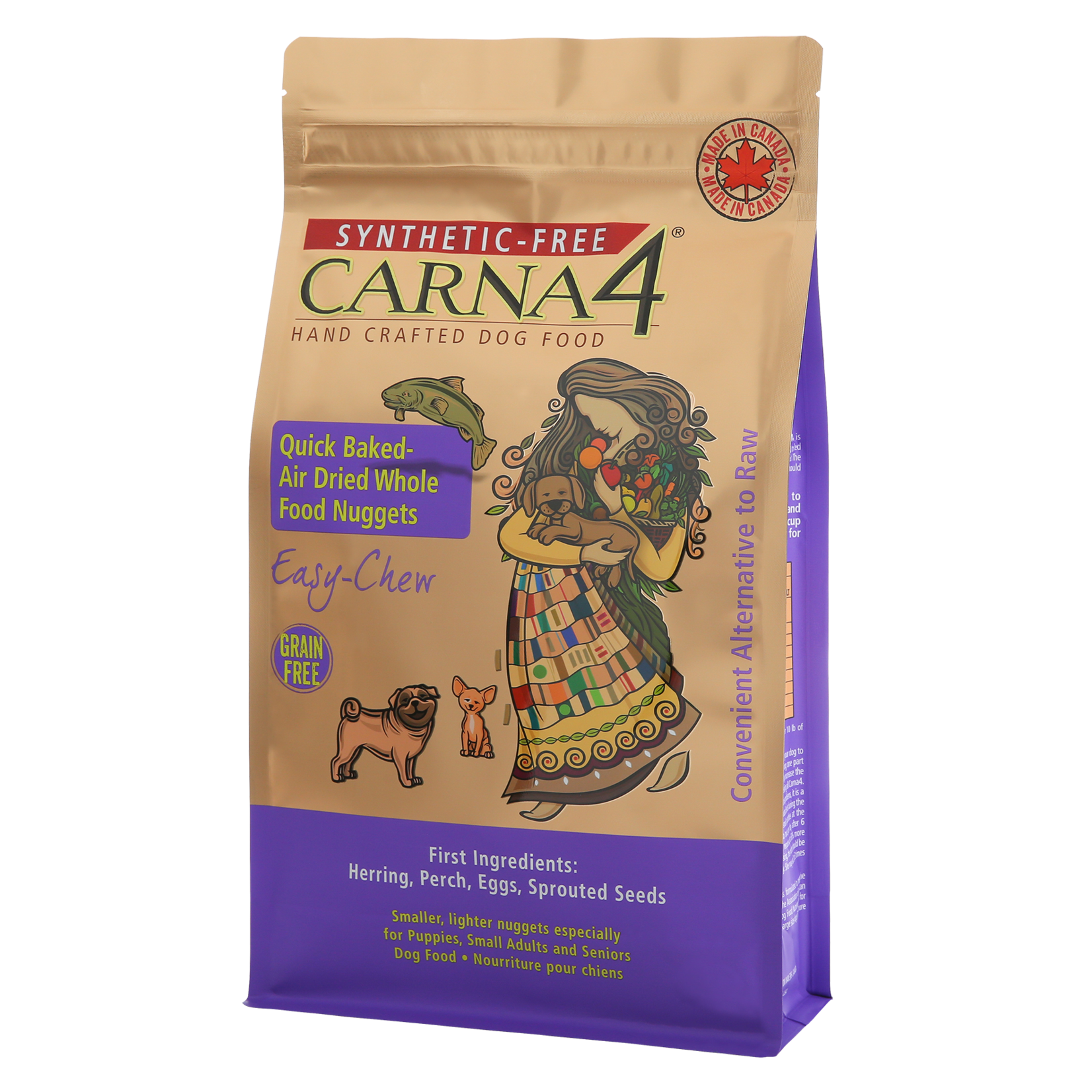 CARNA4 Carna4 Dog Food Easy-chew Grain Free Fish 10lb