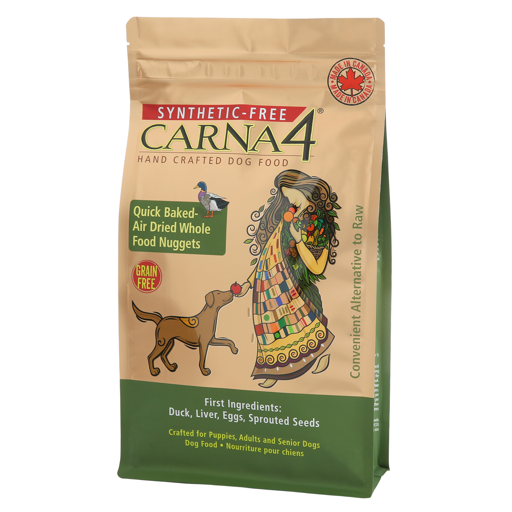 CARNA4 Carna4 Dog Food Grain-free Duck 22lb