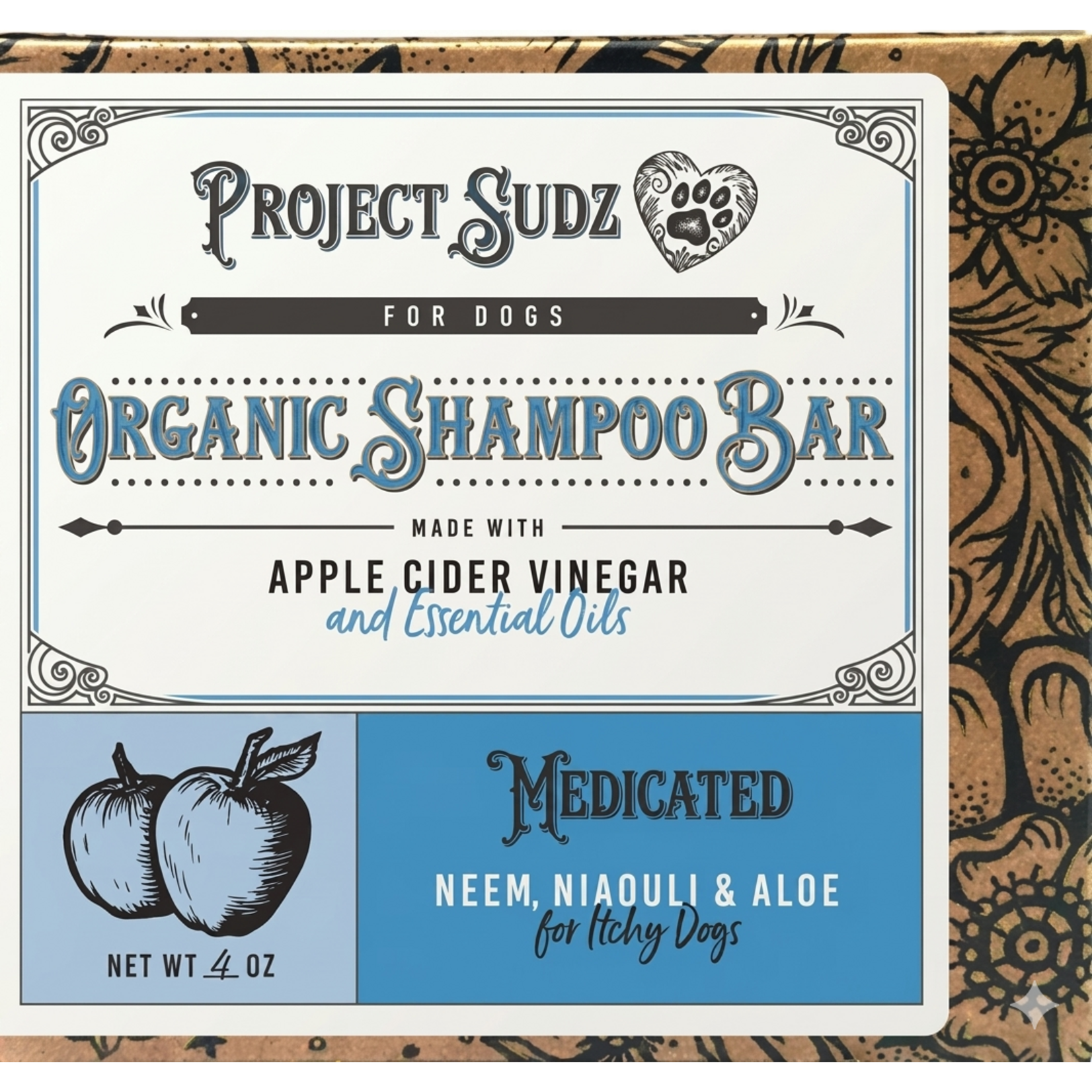Project Sudz Project Sudz Medicated Shampoo Bar for Dogs 4oz