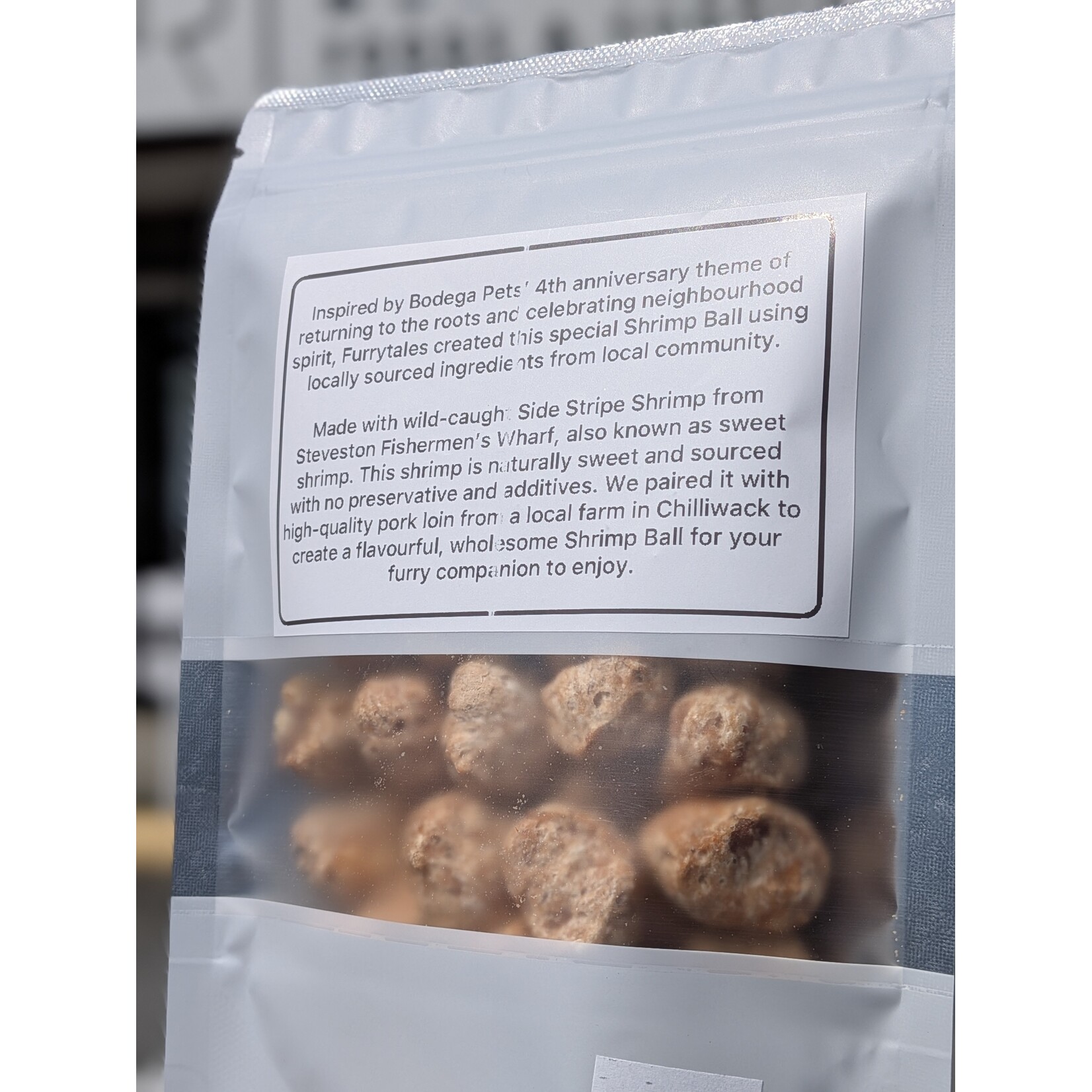 Furrytales Pet Bodega Pets x Furrytales Pet Freeze Dried Shrimp Ball 50g