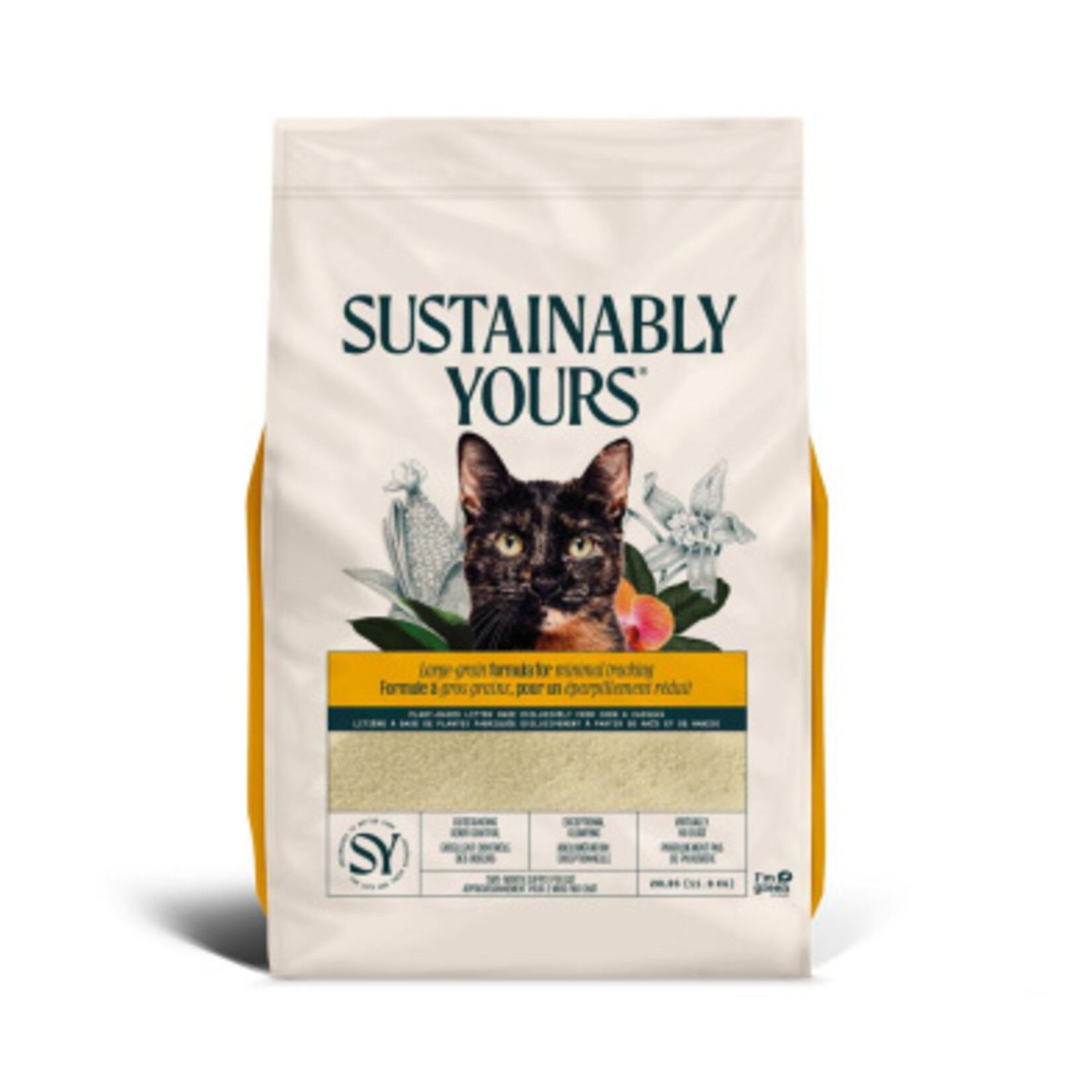 Sustainably Yours Sustainably Yours Large Grain Litter 26lb IN-STORE PICKUP ONLY