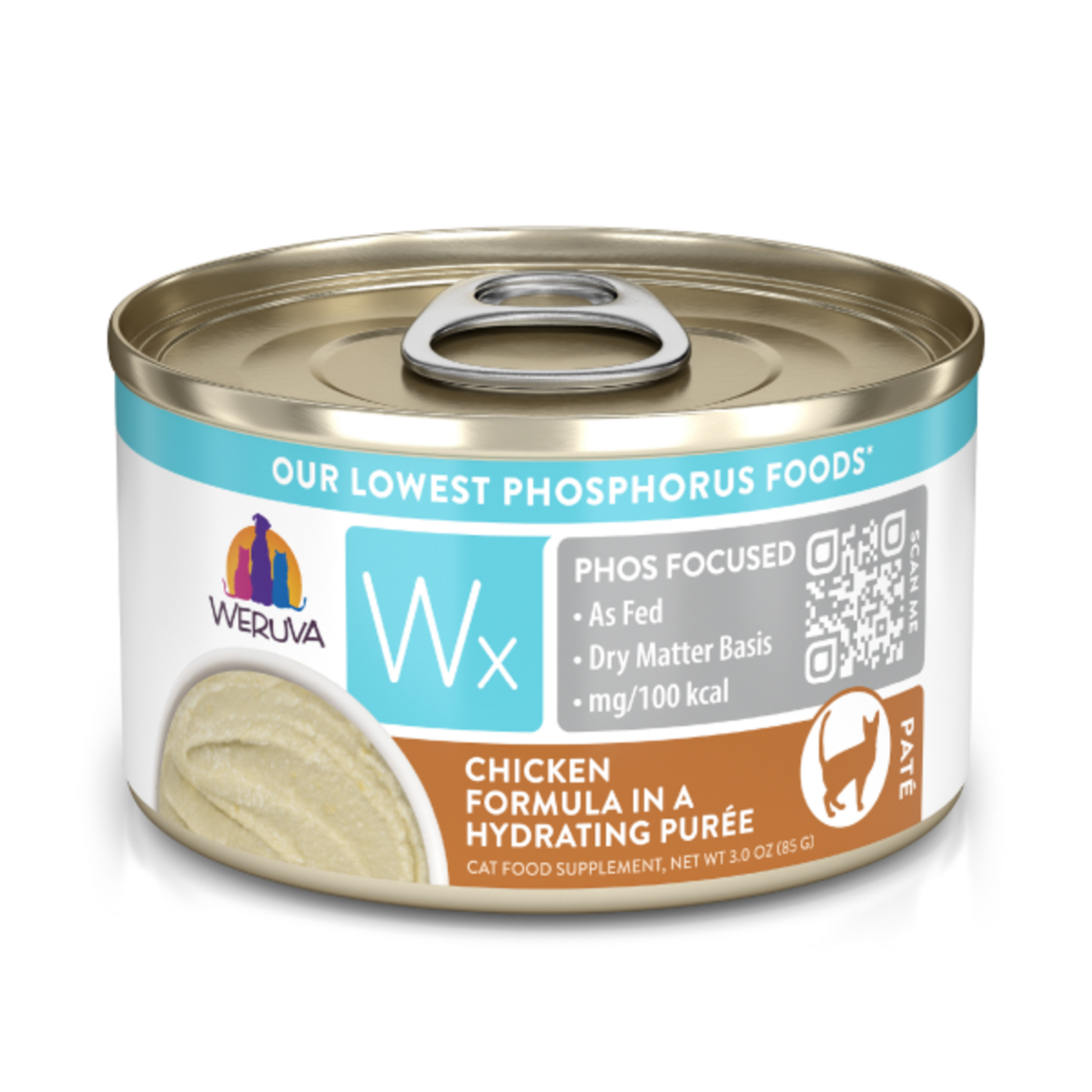 Weruva Weruva Cat Can Wx Low Phosphorus Chicken In A Hydrating Puree 3oz