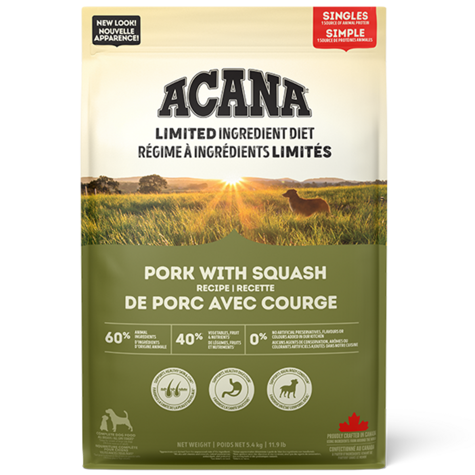 Acana Acana Dog Pork & Squash  5.4kg