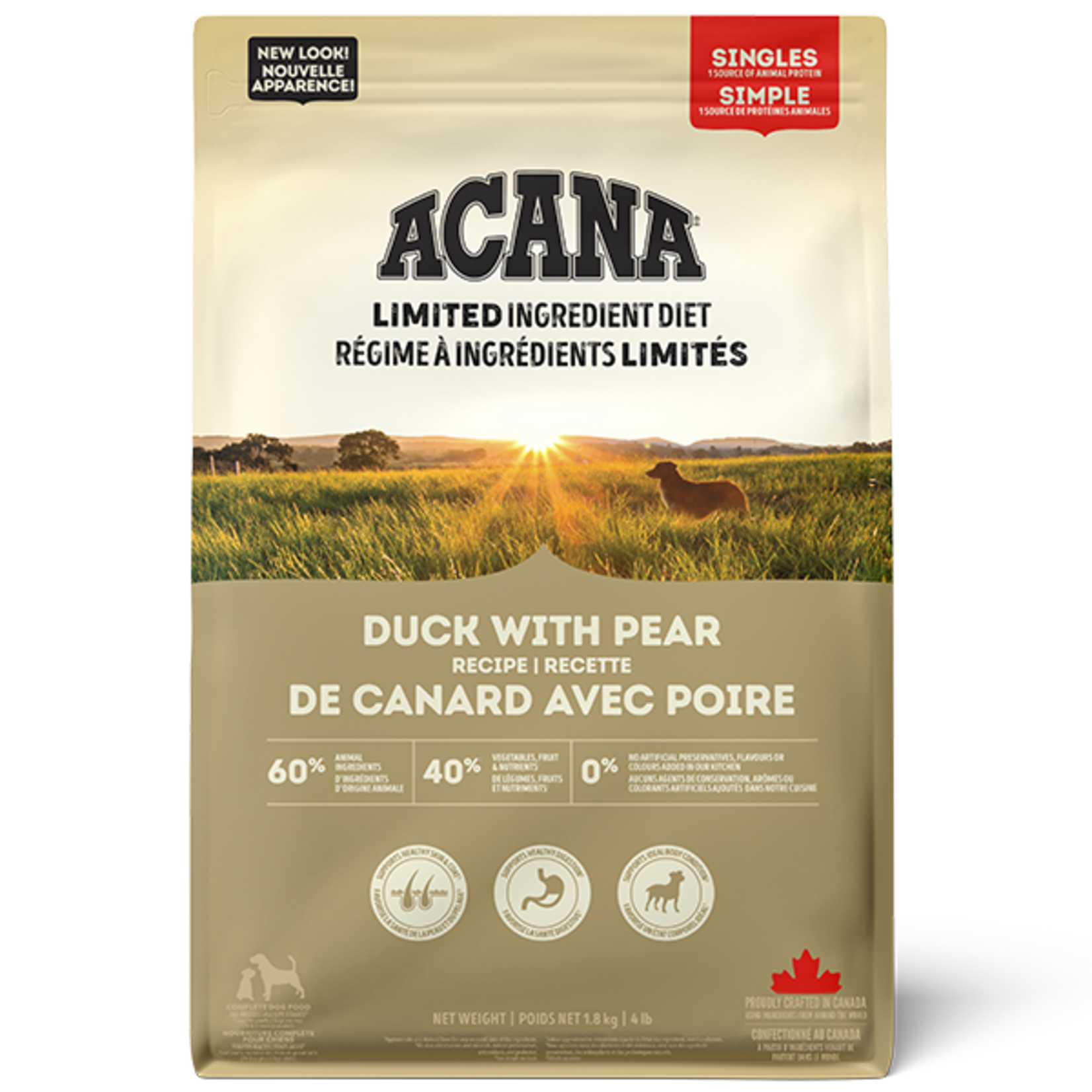 Acana Acana Dog Duck & Pear 1.8kg