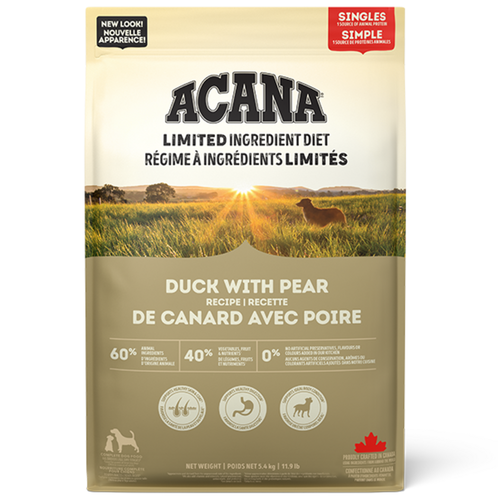 Acana Acana Dog Duck & Pear 5.4kg