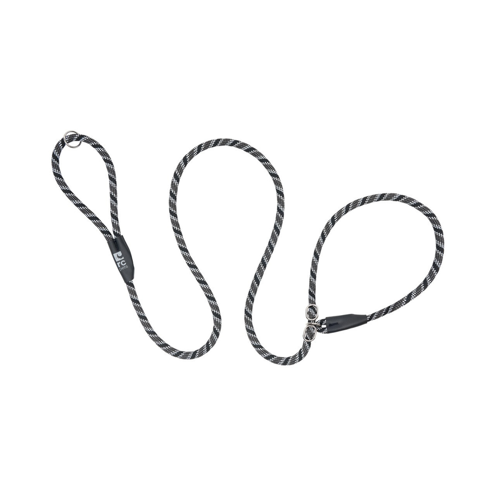 RC Pets RC PETS Rope Slip Leash 1/2" x 5ft Black