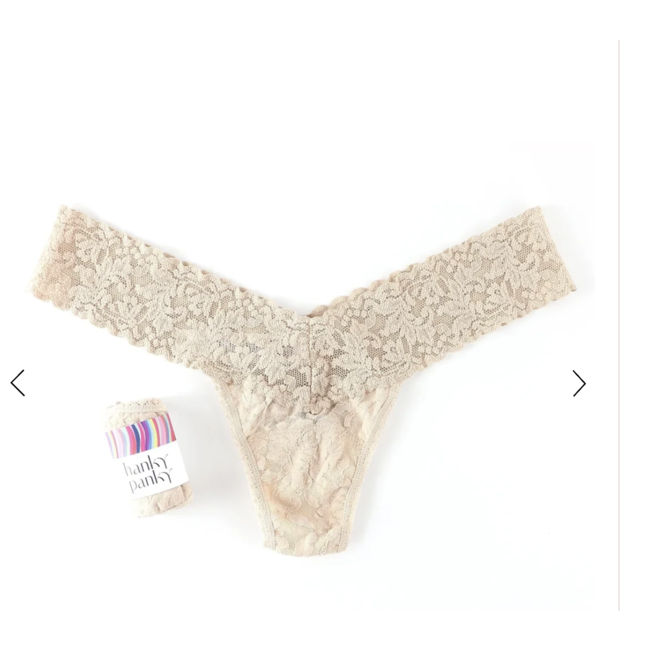 HANKY PANKY SIGNATURE LACE LOWRISE THONG