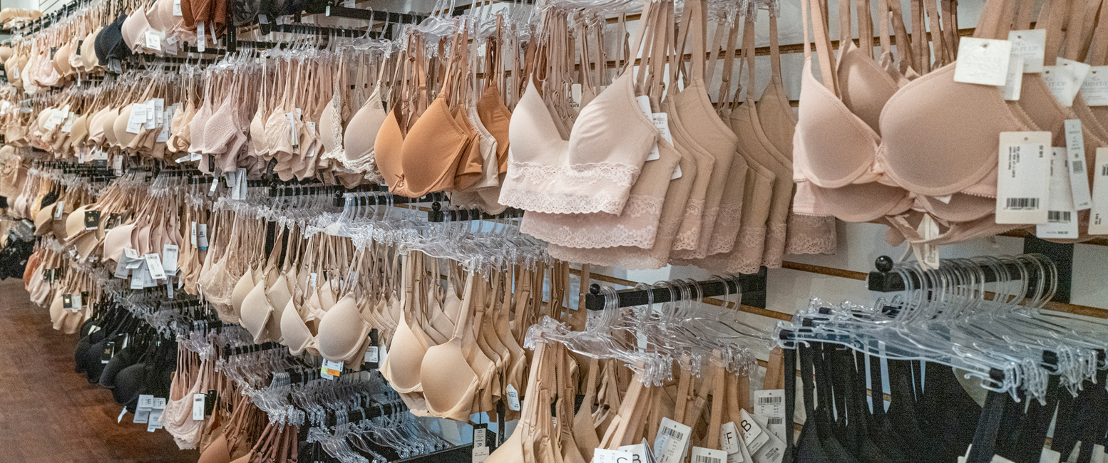 The Great Wall Of Bras Basics Underneath