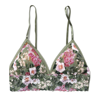 Hanky Panky Triangle Printed Padded Bra  Anthropologie Japan - Women's  Clothing, Accessories & Home