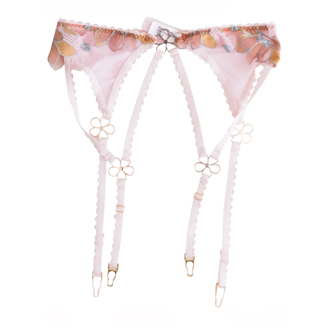 NETTE ROSE GINGER GARTER BELT