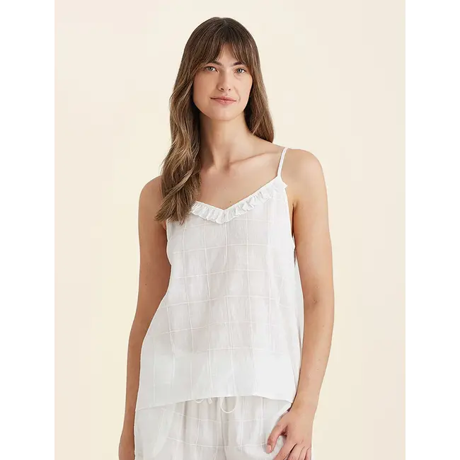 PAPINELLE IVY ORGANIC COTTON FRILL CAMI 24191-19