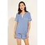 EBERJEY GISELE TENCEL MODAL RELAXED SHORTIE PJ SET PJ1018SN