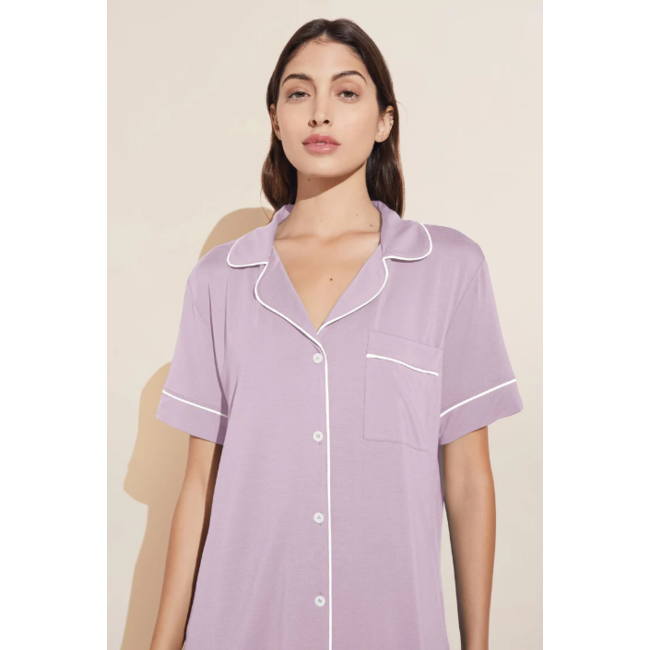 EBERJEY GISELE TENCEL MODAL RELAXED SHORTIE PJ SET PJ1018SN