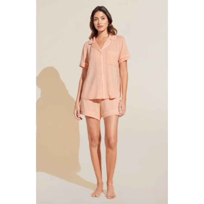 EBERJEY GISELE TENCEL MODAL RELAXED SHORTIE PJ SET PJ1018SN
