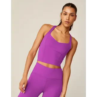 BEYOND YOGA POWERBEYOND INTENSITY RACERBACK CROPPED TANK