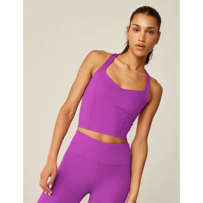 BEYOND YOGA POWERBEYOND INTENSITY RACERBACK CROPPED TANK IT4686