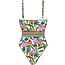 MANHATTAN BEACHWEAR jungle bandeau one piece