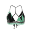 MANHATTAN BEACHWEAR monstera banded tri bra