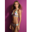 MANHATTAN BEACHWEAR jungle shirred side hipster