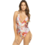 MANHATTAN BEACHWEAR lisa soft cloud plunge one piece LG5AN09